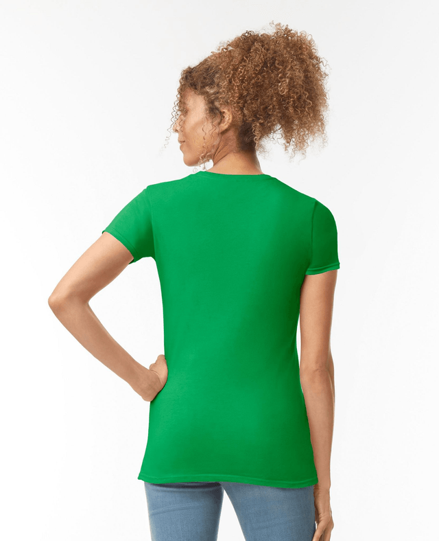 Belgarum Womens Softstyle Ringspun T-Shirt - Irish Green