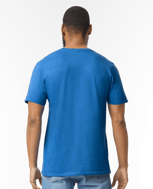 Belgarum Mens Softstyle Ringspun T-Shirt - Royal Blue