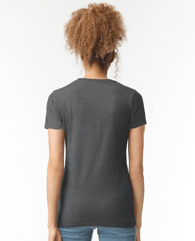 Belgarum Womens Softstyle Ringspun T-Shirt - Charcoal