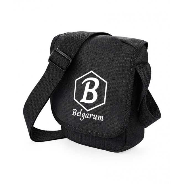 Belgarum Small Messenger Bag, Black
